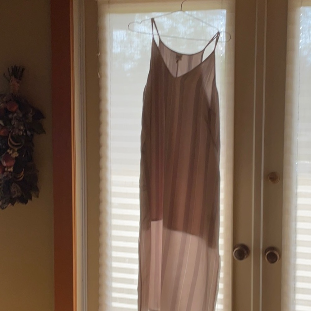 Spaghetti strap midi dress made by Charli
